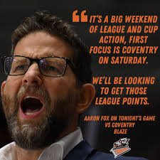 We spoke to Aaron Fox as he look's ahead to tonight's trip to Coventry 🧡🏒  #SteelersHockey
