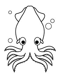 Free Printable Squid Coloring Page Download It At Https Museprintables Com Download Coloring Page Coloring Pages Love Coloring Pages Rock Painting Patterns