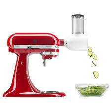 A food processor is a versatile kitchen appliance that used to prepare ingredients by quickly chopping, kneading, shredding, and slicing. Kitchenaid Fresh Prep Slicer Shredder Attachment Walmart Com Walmart Com