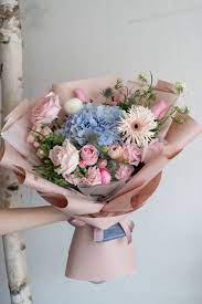 Mixed Flowers Bouquet Flowers Bouquet Flower Bouquet Diy How To Wrap Flowers
