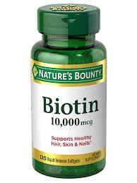 BIOTINA 10.000MG - 120 SOFTGELS – Glowell