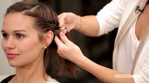 The Perfect Halo Braid For Short Hair Newbeauty Tips And Tutorials Braids For Short Hair Hair Tutorial Short Hair Styles