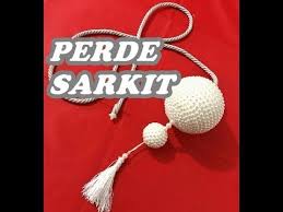 Perde Sarkiti Yapimi Diy Youtube Perde Fikirler Dekorasyon