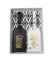 No matter what's the occasion. Bride And Groom Luggage Tags In Gift Box Mr Mrs Gifts The Paisley Box
