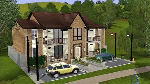 The bottom half of the house has an original brick foundation and built upward using a wooden exterior. Sims 4 Building Mods