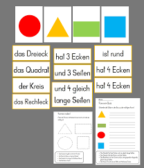Einfache Geometrische Formen Und Ihre Eigenschaften Unterrichtsmaterial Im Fach Mathematik Formen Geometrische Formen Geometrisch
