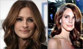 When Lana first came out I thought she looked SO MUCH like a young Julia  Roberts