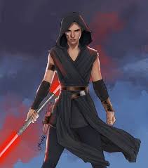 I Decided To Animate This Beautiful Dark Side Rey Art By Jake Bartok Starwars Theriseofskywalker Star Wars Drawings Rey Star Wars Star Wars Poster