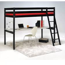 Le lit mezzanine avec bureau alexis 3 en 1 est accessoirisé d'un fauteuil qui se déplie en lit d'appoint 1 personne. Lit Mezzanine Astrid 90x190 Cm Bureau Pas Cher A Prix Auchan