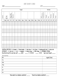 It also will give your doctor or health care provider a quick way to check your progress. Dbt Diary Card Pdf Fill Online Printable Fillable Blank Pdffiller