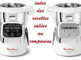 Index Des Recettes Salees Au Companion Recettes De Cuisine Recette Cuisine Companion