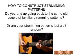 Acoustic Guitar Masterclass Strumming Patterns Capo