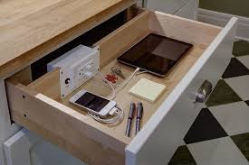 I don't know about you, but our house can become a bit cluttered with electronic devices. 25 Functional Kitchen Charging Stations Digsdigs