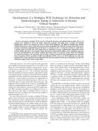 Juni 2005, godkjent i statsråd samme dag (regjeringen bondevik ii). Pdf Development Of A Multiplex Pcr Technique For Detection And Epidemiological Typing Of Salmonella In Human Clinical Samples Ramon Cisterna Academia Edu