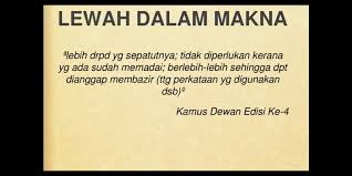 Kita Membazir Ayat Kerana Berlewah Bebasnews