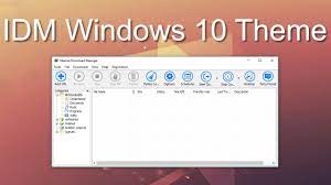 Idm lies within internet tools, more precisely download manager. Idm Windows 10 Theme Download Install Youtube