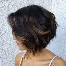 Messy Shaggy Brunette Bob Short Hair With Layers Choppy Bob Hairstyles Wavy Bob Hairstyles