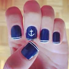 Ver más ideas sobre uñas marinas, disenos de unas, manicura. Unas Marineras Diseno Un Dibujo Bonito