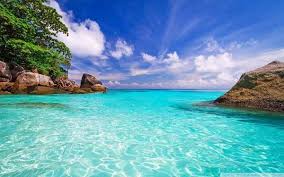 20 Beautiful Hd Sea Beach Wallpapers Backgrounds Beach Wallpaper Beach Landscape Landscape Wallpaper