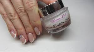 French Manicure Malowany French Base Builder Soak Off Modena
