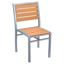 Patio chairs by categoryshop all. Heavy Duty Commercial Patio Chair With Plastic Teak