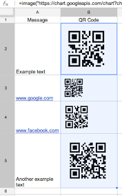 How To Create Qr Codes Google Spreadsheet Coding Qr Code