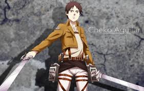 I was inspired so it motivated me to edit a wallpaper. Wallpaper Weapons Guy Shingeki No Kyojin Attack Of The Titans Eren Jager Images For Desktop Section Syonen Download