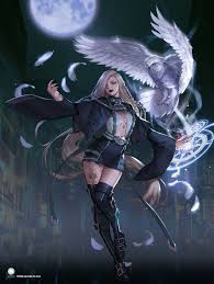 Artstation Personal Soo K Fantasy Girl Dark Fantasy Art Concept Art Characters