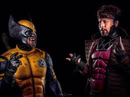 Ya know how I can tell your Canadian character written by an American ?  Your superpower is healthcare. Photo @tristan.dudine.photography #xmen  #xmen97 #gambit #wolverine #xmenday Wolverine and Gambit @mark_knight_rises