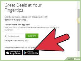 Download groupon and enjoy it on your iphone, ipad, and ipod touch. How To Use A Groupon Voucher 9 Steps With Pictures Wikihow
