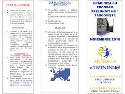 Kit pentru un an școlar plin de strălucire. Pliant Etwininng Gradinita Nr 1 Targovistegradinita Nr 1 Targoviste