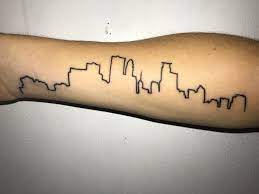 Minneapolis tattoo shop is the twin cities premier female owned and operated tattoo parlor. Minneapolis Skyline Tattoo Done By Jordan Martinez Northeast Fade Away Tattoo Minneapolis Mn Tattoos