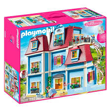 Con mis hijas de 11, 7 , y 2.años. Mi Gran Casa De Munecas De Playmobil Agusti Mestre