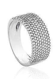 Anel Ouro Branco E Diamantes Vivara Anel Lumiere Classico Confeccionado Em Ouro Branco 18k E 61 5 Pontos De D Anel Feminino Ouro Branco Acessorios Femininos