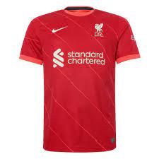 Buy liverpool soccer kits here! Liverpool Home Jersey With Your Name 2021 22 Nike Db2560 688 Name Amstadion Com