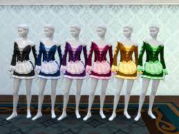 The sims 4 animation pack. Jujuawesomebeans Anime Maid Dress