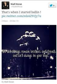 In This Post Do You Think Niall Realizes The Connection Of Him And The Boys And How They Mean To Us I Love One Direction One Direction Group One Direciton