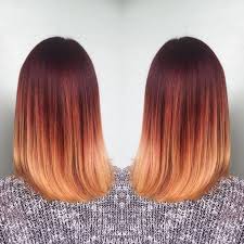 Black hair ombre ombre hair color hair colors brown to red ombre ombre burgundy red hair with black roots black hair red tips who is black ombre for then? The 27 Hottest Red Ombre Hairstyles