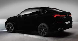 Bmw Unveils A Car Coated In Vantablack Bmw X6 Black Car Bmw