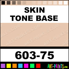 Skin Tone Base Artists Colors Metal And Metallic Paints