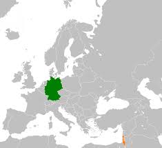 The flag is white with two horizontal blue bands and a blue star of david in the center. Germany Israel Relations Wikipedia