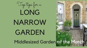 The narrow room will need more lighting. The Best Narrow Garden Ideas Make Your Garden Look Bigger Youtube