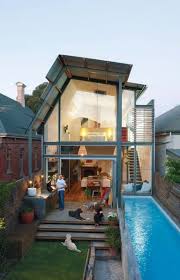 35 Top Small Home Design With Pool Ideas On A Budget Smallhome Homedesign Poolideas Small House Design Tiny House Design Small Backyard Design