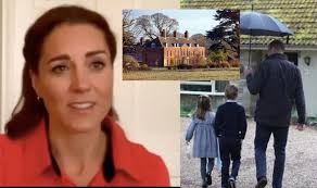 Kate middleton , prince william and their three children — prince george, 7, princess charlotte, 5, and prince. Kate Middleton News Inside Anmer Hall With William And Children Pictures Express Co Uk