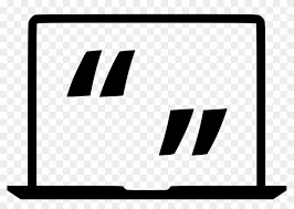 Download Quotation Marks Laptop Svg Png Icon Free Transparent Png 981x652 901585 Pngfind