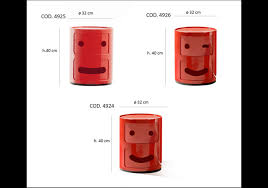Comparez et commandez en ligne des produits de la marque kartell. Componibili Smile Kartell Meuble Conteneur Milia Shop