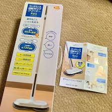 紗月010 on instagram 王様のブランチ ブラショ で気になってたものが ロイヤルホームセンター でさらに安くなってたから満を持しての購入 シーシーピー コードレス回転モップクリーナーneo ベランダや網戸も出来るって コードレ toothpaste