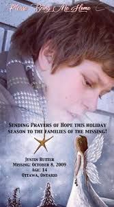 Justin Rutter was 14-years-old when he disappeared in 2009 from Ottawa,  Ontario. Bring his family hope this season by sending us an anonymous tip.