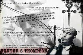 Buy The Ticket Take The Ride Hunter S Thompson Quotes Fear And Loathing Signed Photo
