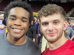 Successful first day at our National Tournament. Wayne Lamont Continues to  tear through the bracket with a technical fall and a pin for the day. Max  wise also breezes his way to